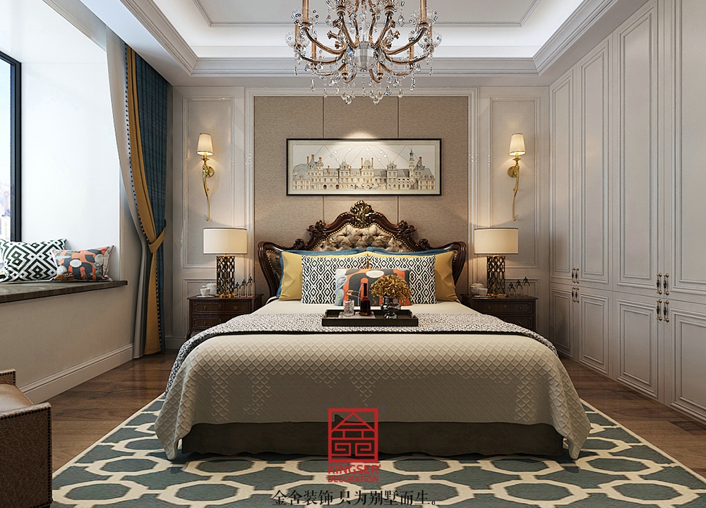 東南智匯城裝修-歐式風格-臥室