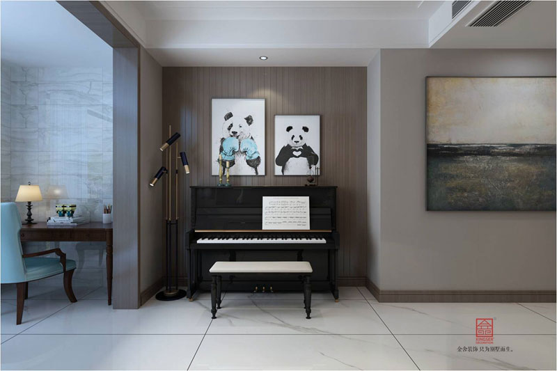 融創(chuàng)中心裝修-現(xiàn)代簡約風格-玄關(guān)