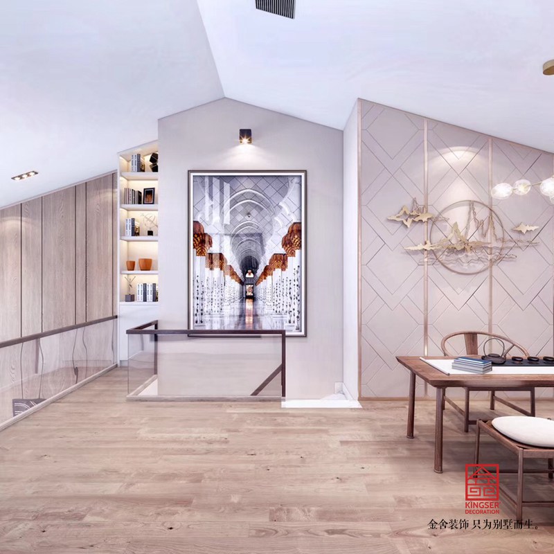 榮逸院子119平米裝修-輕奢風格-玄關(guān)