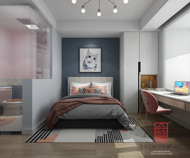 國賓壹號(hào)149平米裝修-北歐風(fēng)格-臥室