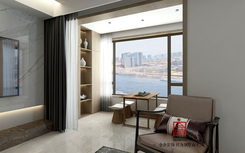 中央云著169平米現(xiàn)代風格裝修效果圖