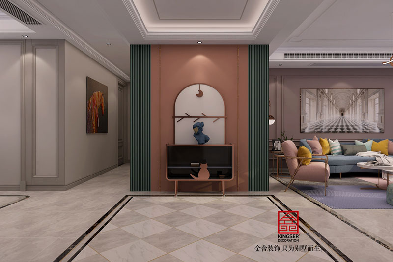 國賓壹號158平米美式風(fēng)格裝修