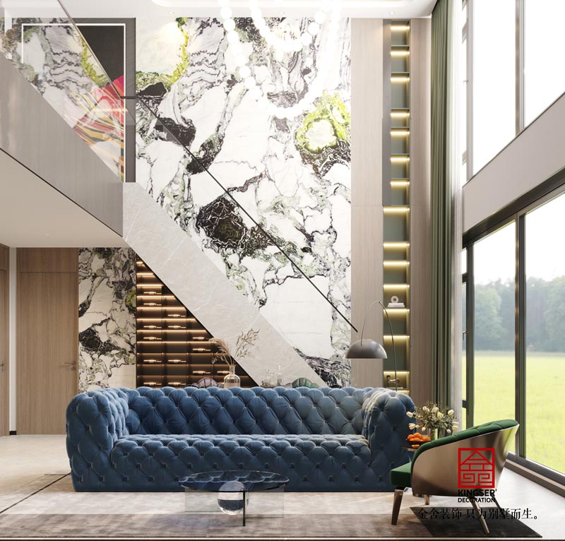 別墅裝修設計室內(nèi)樓梯效果圖