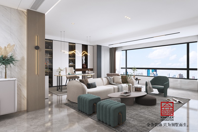 錦江府現(xiàn)代風格裝修效果圖