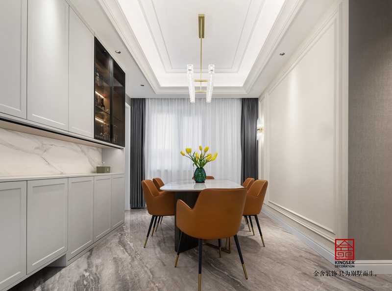 國(guó)赫天著185㎡輕奢風(fēng)格裝修實(shí)景